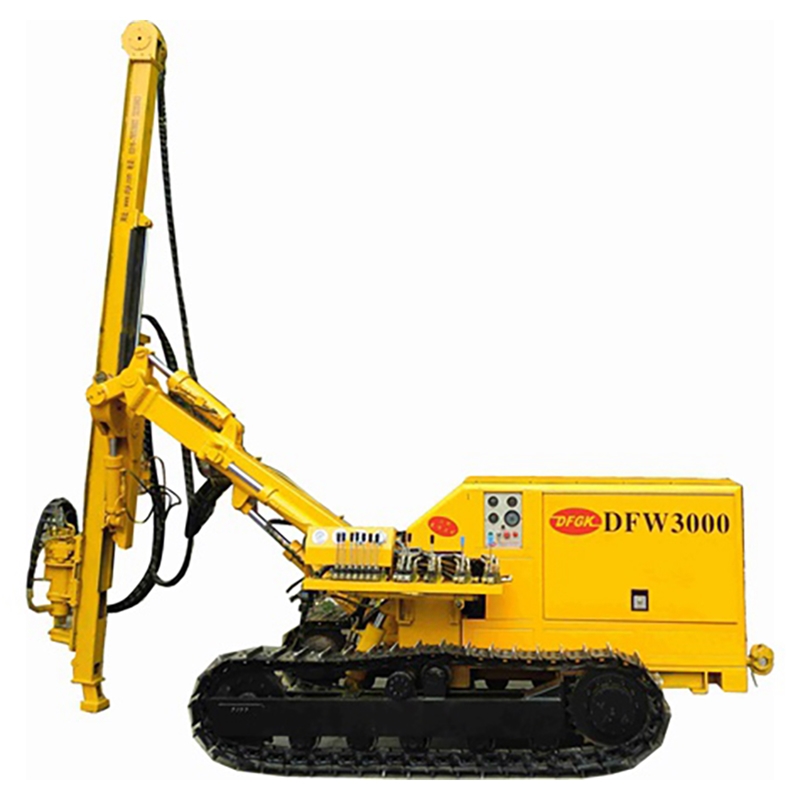 DFW3000履帶式多角度潛孔（kǒng）鑽機